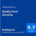 Studija Puse Devyniu, Self Check-in, Big Apartment, Free Parking דירה