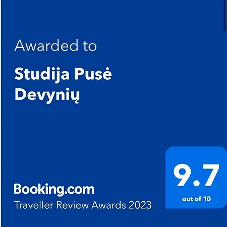 Studija Puse Devyniu, Self Check-in, Big Apartment, Free Parking Apartment